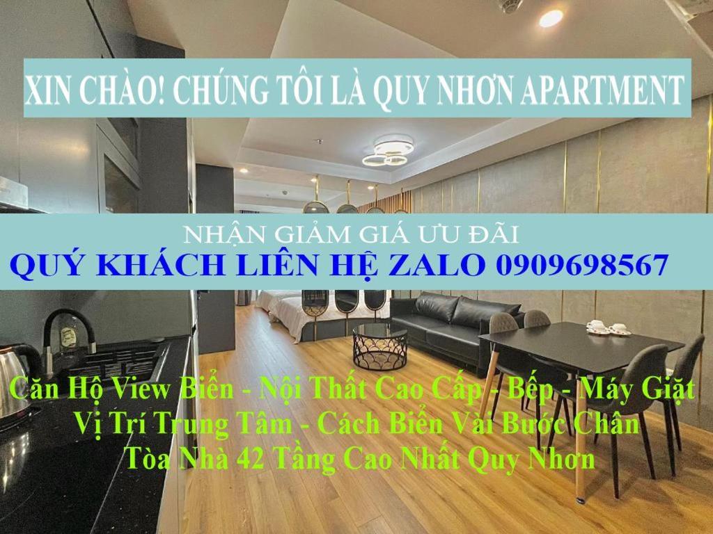Can Ho Bien Quy Nhon - Sunflower Экстерьер фото